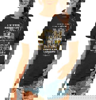 Womens Funny I Have Two Titles Mom And Nonni Funny Leopard Mothers Women T-shirt - Thegiftio