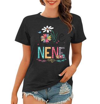 Womens I Love Being Called Nene Sunflower Mothers Day Women T-shirt - Thegiftio