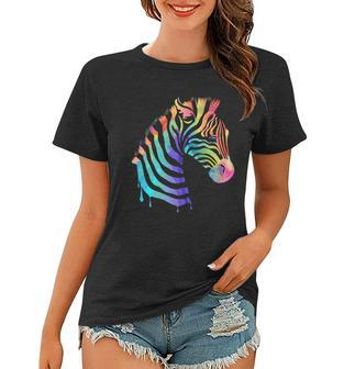 Zebra Neon Women T-shirt - Monsterry AU