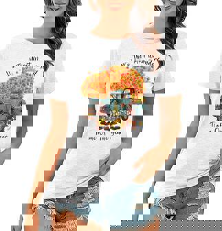 Funny Gnomes Pumpkin Truck Autumn Fall Happy Thanksgiving Women T-shirt - Thegiftio