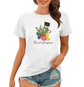 Gardener Plant Whisperer Cactus Official Design Women T-shirt - Seseable