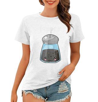 Kawaii Pepper Salt And Pepper Halloween Costume Match Shirts Women T-shirt - Thegiftio UK