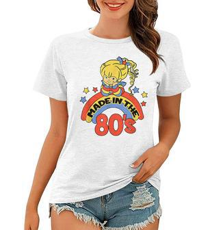 Made In The 80S 1980S Generation Millennials Retro Vintage Women T-shirt - Thegiftio UK