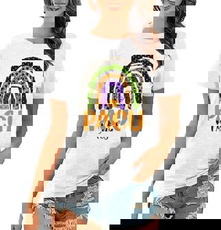 Pacu Nurse Halloween Rainbow Post Anesthesia Care Unit Women T-shirt - Thegiftio