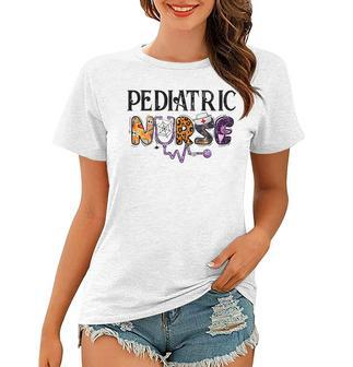 Pediatric Nurse Halloween Party Costume Nurse Squad Gifts V2 Women T-shirt - Thegiftio UK