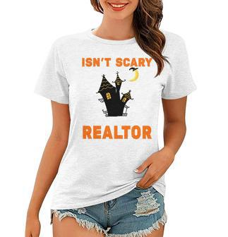 Realtor Halloween Real Estate Agent & Broker Funny Realtor V2 Women T-shirt - Thegiftio UK