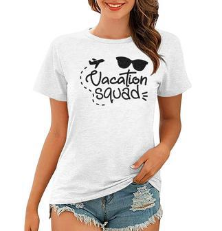 Retro Summer Vacation Squad For Family Matching Vacation Women T-shirt - Thegiftio UK