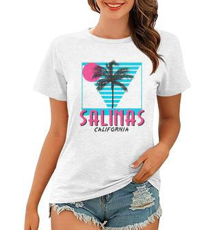 Salinas California Retro Ca Cool Women T-shirt | Mazezy