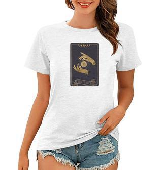 Tarrot Card Misterious The Witch Card Official Design Women T-shirt - Seseable
