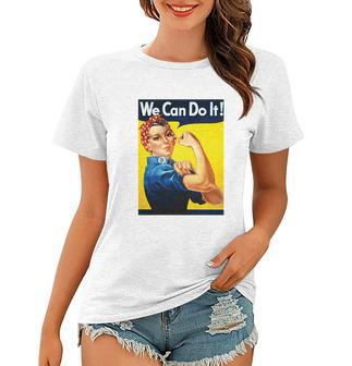 We Can Do It Rosie The Riveter Feminist Women T-shirt - Monsterry