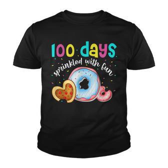 100 Magical Days Of School Donut 100Th Day Of School Youth T-shirt - Thegiftio UK