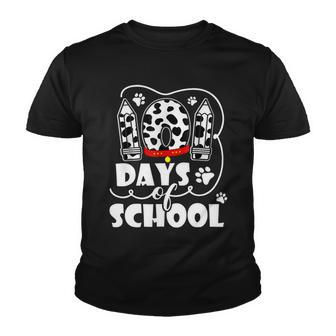101 Days Of School Dalmatian Logo Youth T-shirt - Monsterry AU