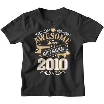 12 Year Old Gifts Made In October 2010 12Th Birthday Men Youth T-shirt - Thegiftio UK