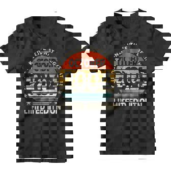 18 Year Old Gifts October 2004 Limited Edition 18Th Birthday V2 Youth T-shirt - Thegiftio