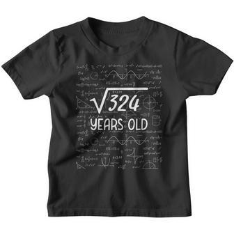 18 Years Old Gift Boys Girls Funny 18Th Birthday Gifts Math Youth T-shirt - Thegiftio UK