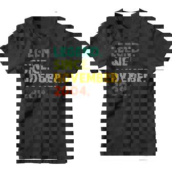 18 Years Old Gifts Legend Since November 2004 18Th Birthday Youth T-shirt - Thegiftio