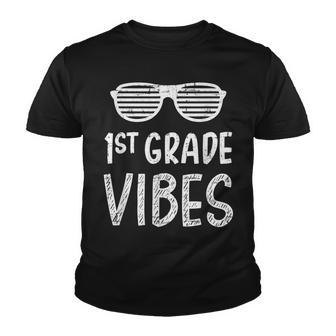 1St Grade Vibes First Back To School For Teacher Students Youth T-shirt - Thegiftio UK