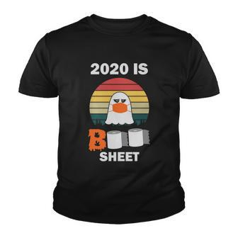 2020 Is Boo Sheet Halloween Quote Youth T-shirt - Monsterry AU