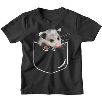 Pocket Opossum Funny Opossum In Pocket  Youth T-shirt