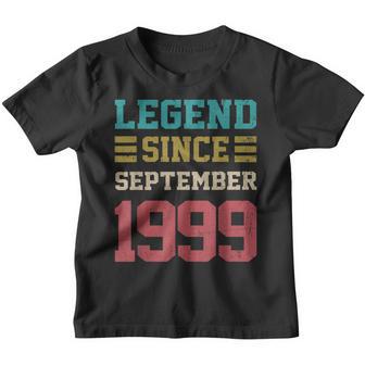 23 Years Old Gifts Legend Since September 1999 23Rd Birthday V4 Youth T-shirt - Thegiftio UK