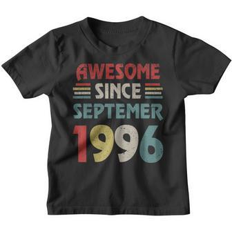 26 Years Old Funny Awesome Since September 1996 26Th V15 Youth T-shirt - Thegiftio UK