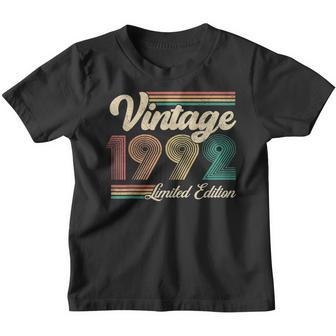 30 Year Old Gifts Born In 1992 Vintage 30Th Birthday Retro V2 Youth T-shirt - Thegiftio UK