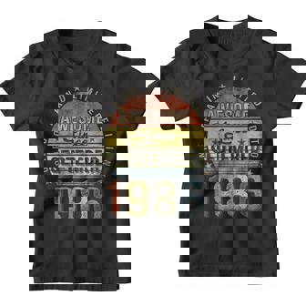 35 Year Old Gifts Awesome Since September 1986 35Th Birthday Youth T-shirt - Thegiftio