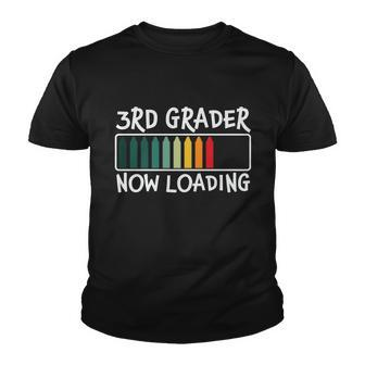 3Rd Now Loading Back To School First Day Of School Youth T-shirt - Monsterry