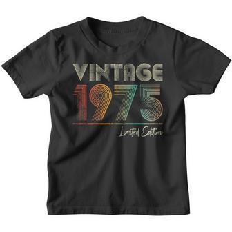 47 Years Old Vintage 1975 47Th Birthday Gifts Women Men Youth T-shirt - Thegiftio UK