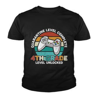 4Th Grade Level Unlocked First Day Of School Back To School Youth T-shirt - Monsterry
