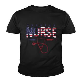 4Th Of July 2021 Or Independence Day Or 4Th Of July Nurse Gift Youth T-shirt - Monsterry DE