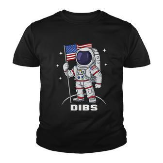 4Th Of July Astronaut Usa American Flag Funny Patriotic Youth T-shirt - Monsterry UK