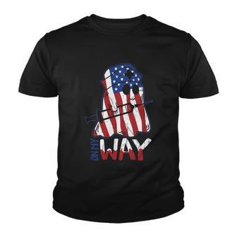 4Th Of July Independence Day Nurse Gift On My Way Ghost Gift Youth T-shirt - Monsterry
