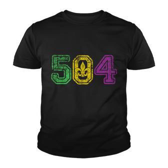 504 New Orleans Mardi Gras Youth T-shirt - Monsterry DE