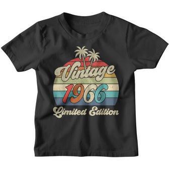 57Th Birthday Gift Vintage 1966 Limited Edition 57 Years Old Youth T-shirt - Thegiftio UK