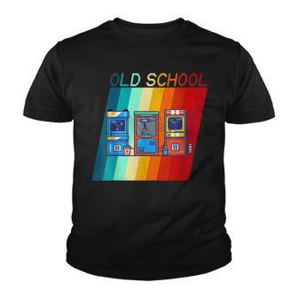 70S 80S 90S Vintage Retro Arcade Video Game Old-School Gamer Youth T-shirt - Thegiftio UK