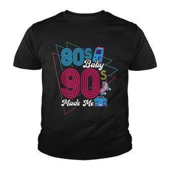 80S Baby 90S Made Me Born In The 80S Women Men Youth T-shirt - Thegiftio UK