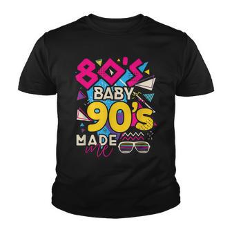 80S Baby 90S Made Me Vintage 1980S Clothes Party Women Men Youth T-shirt - Thegiftio UK