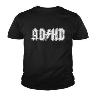 Adhd Add Parody Rock And Roll Entourage Music Funny Youth T-shirt - Monsterry