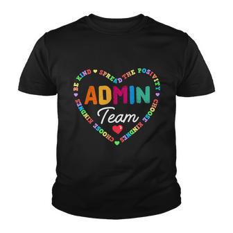 Admin Team Squad School Assistant Principal Administrator Great Gift V3 Youth T-shirt - Monsterry AU