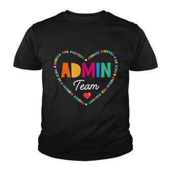 Admin Team Squad School Assistant Principal Administrator Great Gift Youth T-shirt - Monsterry CA