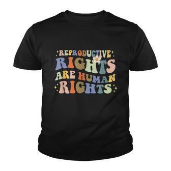 Aesthetic Reproductive Rights Are Human Rights Feminist V2 Youth T-shirt - Monsterry DE