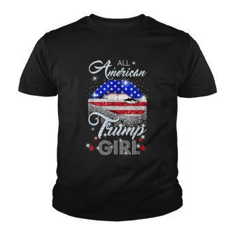 All American Trump Girl Women Design Youth T-shirt - Monsterry