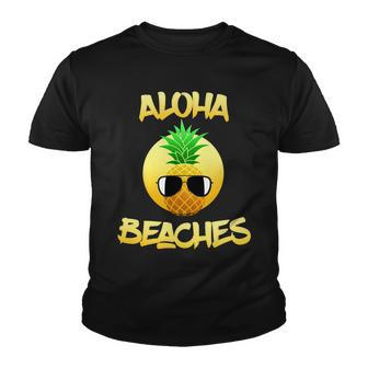 Aloha Beaches Tshirt Youth T-shirt - Monsterry