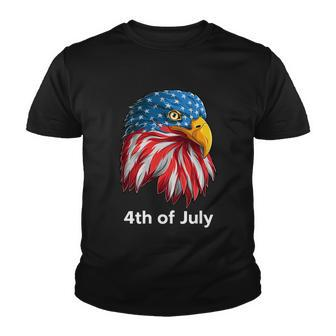 American Bald Eagle Mullet 4Th Of July Funny Usa Patriotic Gift Youth T-shirt - Monsterry DE