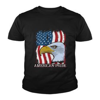 American Flag Eagle Mullet 4Th Of July Merica Pride Gift Youth T-shirt - Monsterry