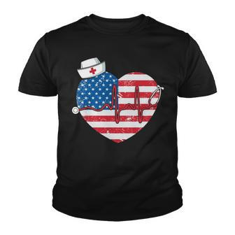 American Nurse V2 Youth T-shirt - Monsterry AU