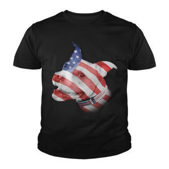 American Pitbull V2 Youth T-shirt - Monsterry