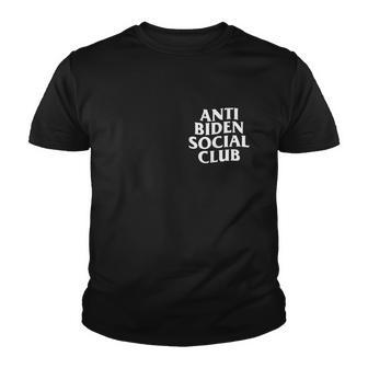 Anti Biden Social Club V2 Youth T-shirt - Monsterry