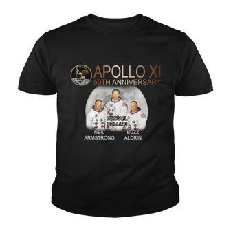 Apollo 11 Astronauts 50Th Anniversary Youth T-shirt - Monsterry DE
